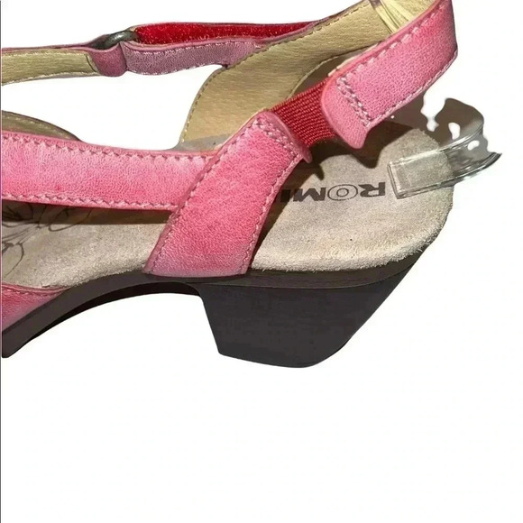 Romika Sandals•Pink Genuine Leather•Size 41 US Size 10-10.5• Brand New No Box!! - Picture 13 of 13